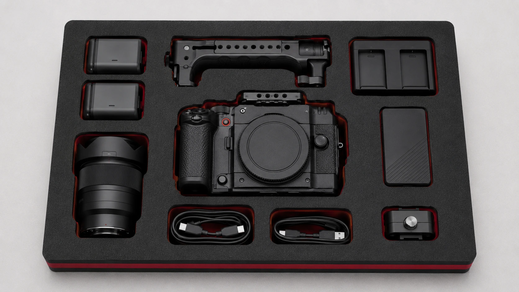 Filming set insert