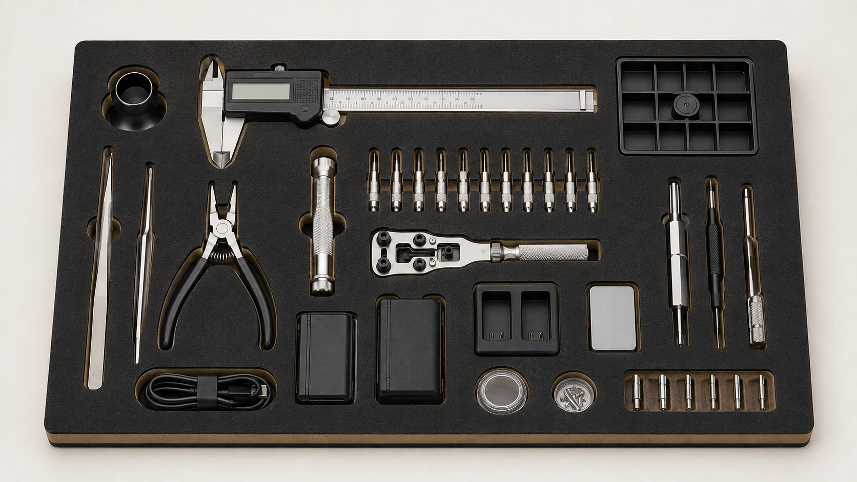 Watch repair kit insert