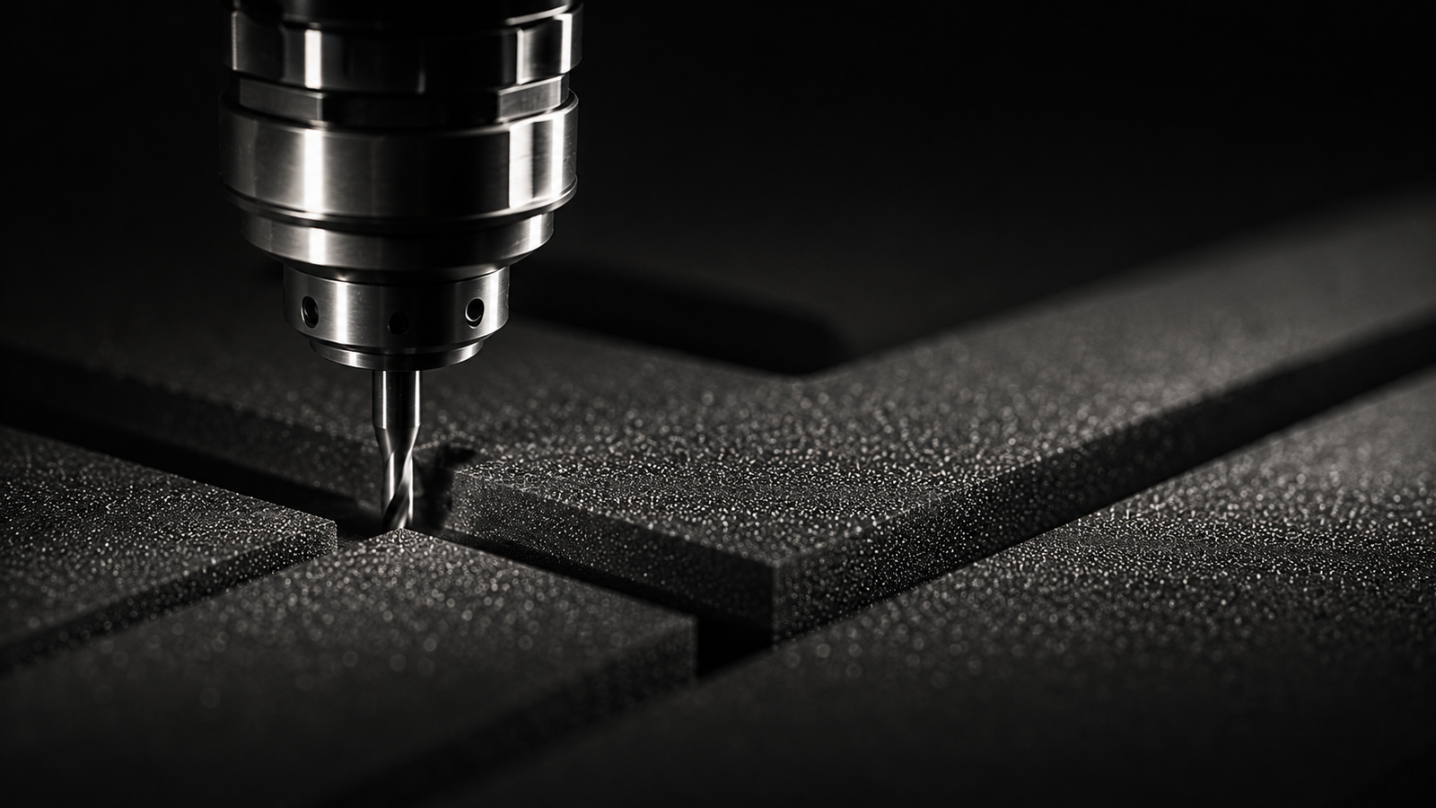 CNC milling on EVA foam